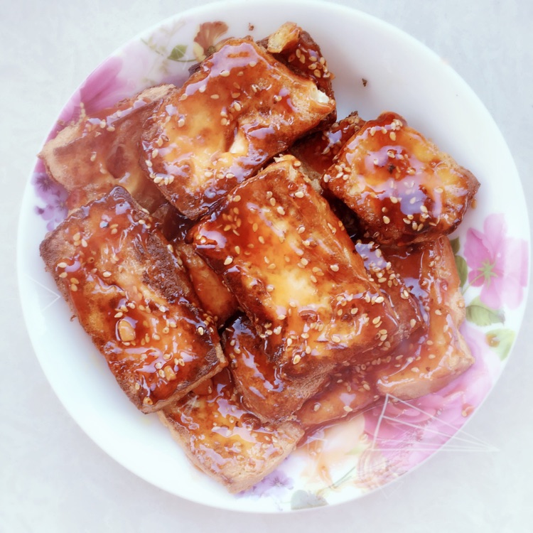 糖醋脆皮豆腐的做法图解4