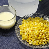 破壁而生的奶香玉米汁的做法图解1