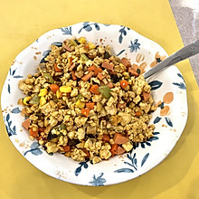 无米豆腐炒饭