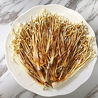 孔雀开屏之金针菇的做法图解4