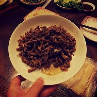 甜面酱肉丝的做法图解8