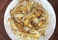 圆葱炒鸡蛋的做法