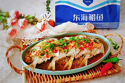 粉丝蒸鲳鱼