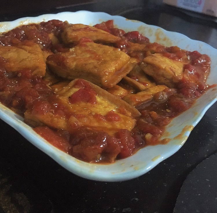 茄汁豆腐|自制美食|治愈生活的做法