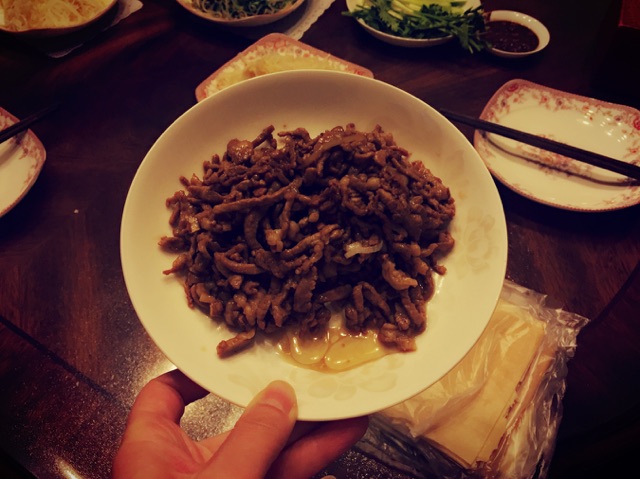 甜面酱肉丝的做法图解8