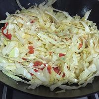西红柿包菜的做法图解5