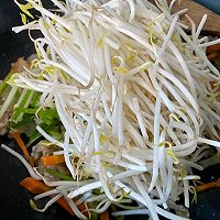 咸菜炒豆芽的做法图解8