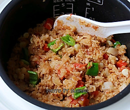 番茄肉沫焖饭#太太乐鲜鸡汁玩转健康快手菜#的做法