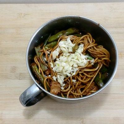 扁豆焖面