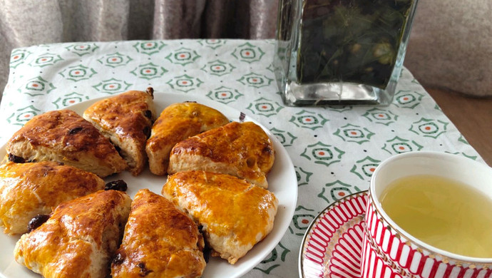 蔓越莓司康（无黄油版）