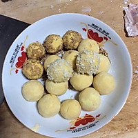 南瓜糯米球的做法图解4