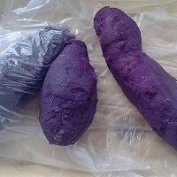 紫薯元宵的做法图解1