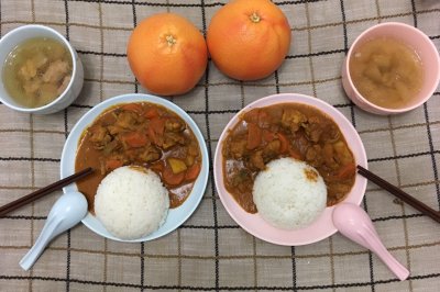 【超下饭】の咖喱鸡饭