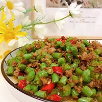 香辣豇豆肉末的做法图解15
