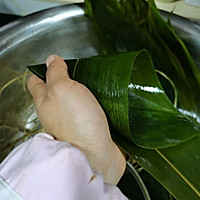 素粽子--红豆蜜枣粽的做法图解3