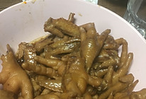 五香卤鸡脚的做法