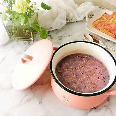 三色藜麦紫薯玉米粗粮粥