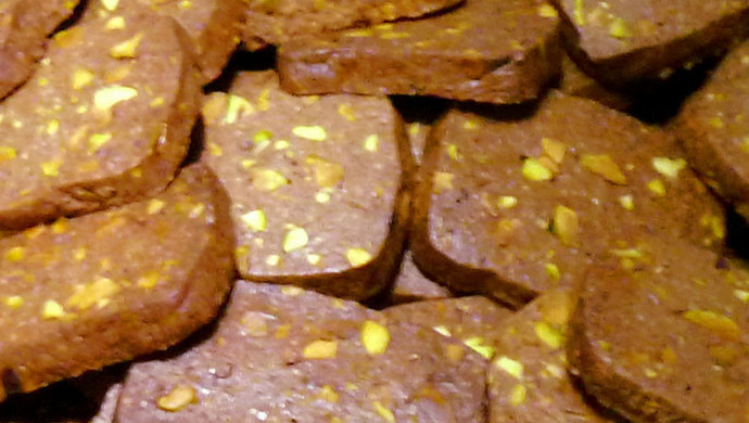 巧克力开心果饼干