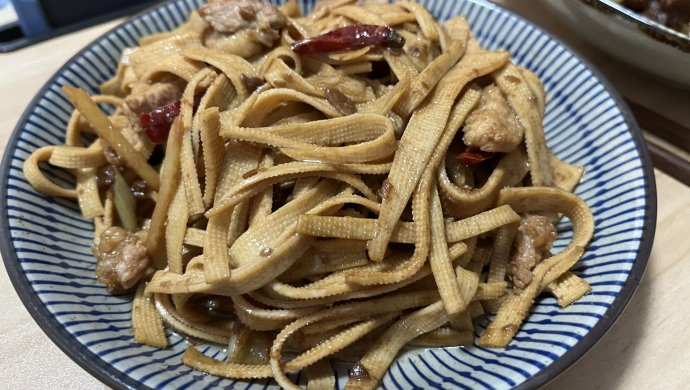 炒豆皮（千张）
