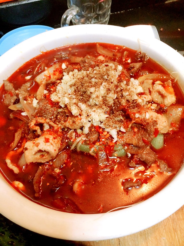 水煮肉片、水煮牛肉的做法
