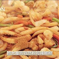 #天猫美味妙妙屋#辣炒鱿鱼盖饭的做法图解8