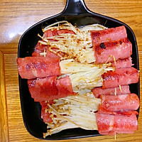 培根金针菇的做法图解2