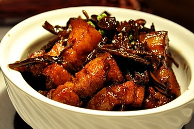豇豆红烧肉