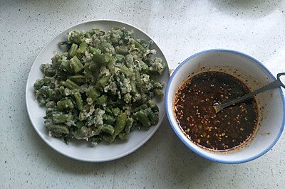 豆角麦饭