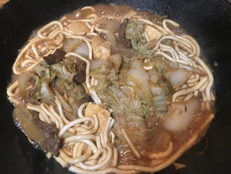 白菜炖豆腐粉条的做法