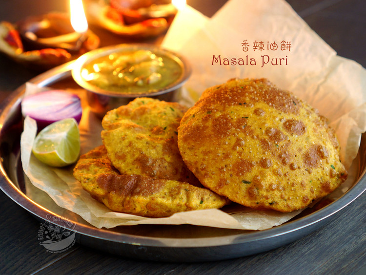 【印式香辣油饼】Masala Poori的做法