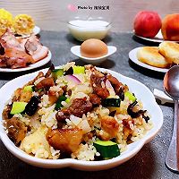 #刘畊宏女孩减脂饮食#时蔬羊肉串炒饭的做法图解15