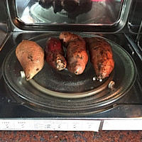 芝士片焗红薯的做法图解1