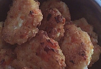 胡萝卜虾肉饼的做法