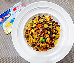 黄油蔬菜炒饭！的做法