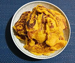 南瓜鸡蛋饼的做法