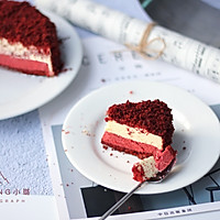 红丝绒双层芝士蛋糕#松下多面美味#的做法图解26