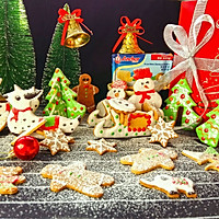 圣诞糖霜饼干#安佳烘焙学院#的做法图解25