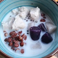 椰汁芋圆西米露的做法图解9