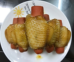 蜜糖无骨鸡翅肠的做法