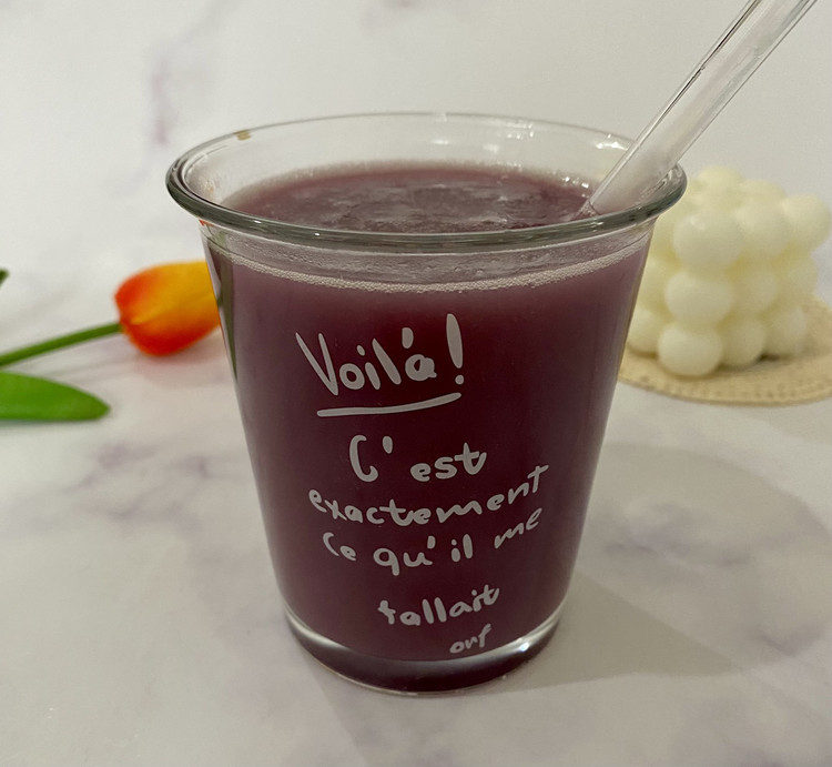 紫薯雪梨玉米汁的做法