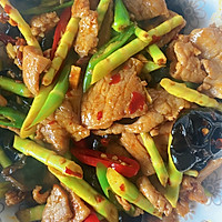 笋尖炒肉的做法图解4