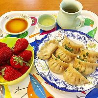 鲜肉豌豆春笋烤饺的做法图解6