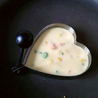 造型杂菜蛋饼的做法图解4