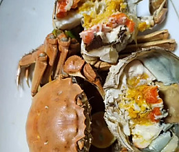 #秋日抢鲜“蟹”逅#捞汁螃蟹的做法