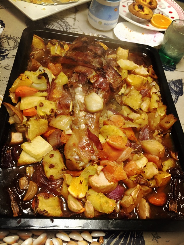 果香烤火鸡腿