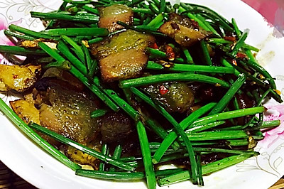 超级下饭菜「韭苔炒腊肉」