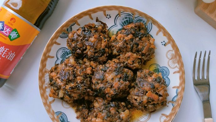 梅干菜肉丸（肉饼）