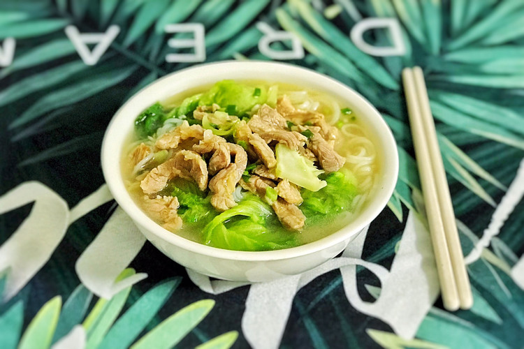 米粉这样煮，鲜香滑口的做法