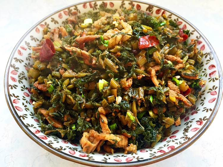 雪菜肉丝的做法图解3