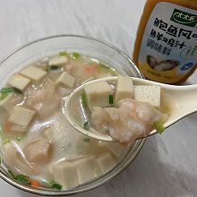 #让每餐蔬菜都营养美味#虾滑豆腐汤